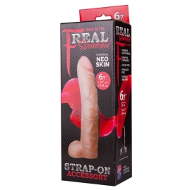 Фаллос-насадка Real Standard 6,7"