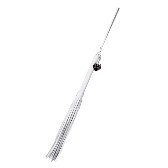 Белая кожаная плеть Pecado