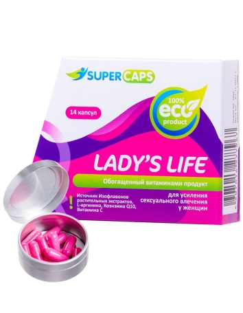 Возбуждающие капсулы Ladys Life